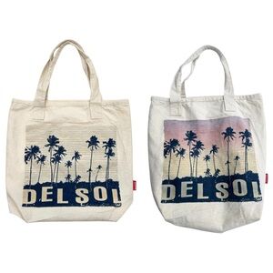 Del Sol Colour Changing Canvas Tote Bag